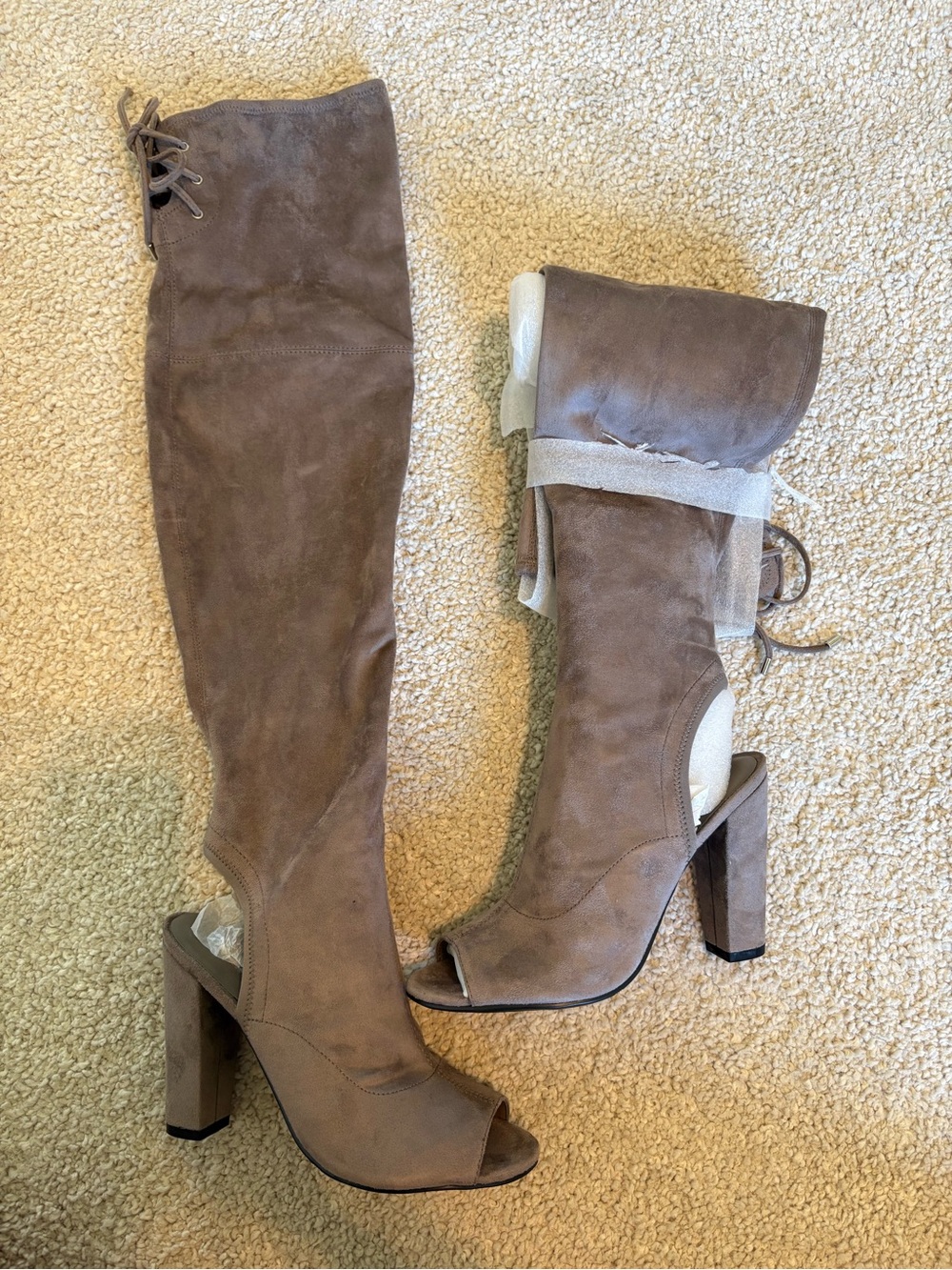 GUESS Galle over the knee suede boots
